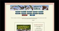 Desktop Screenshot of mullbirds.com